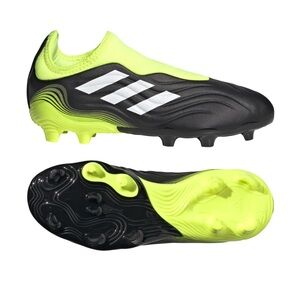 Adidas Copa Sense .3 Soccer Cleats Shoes Boys Girls Kids 11 Black Neon Green